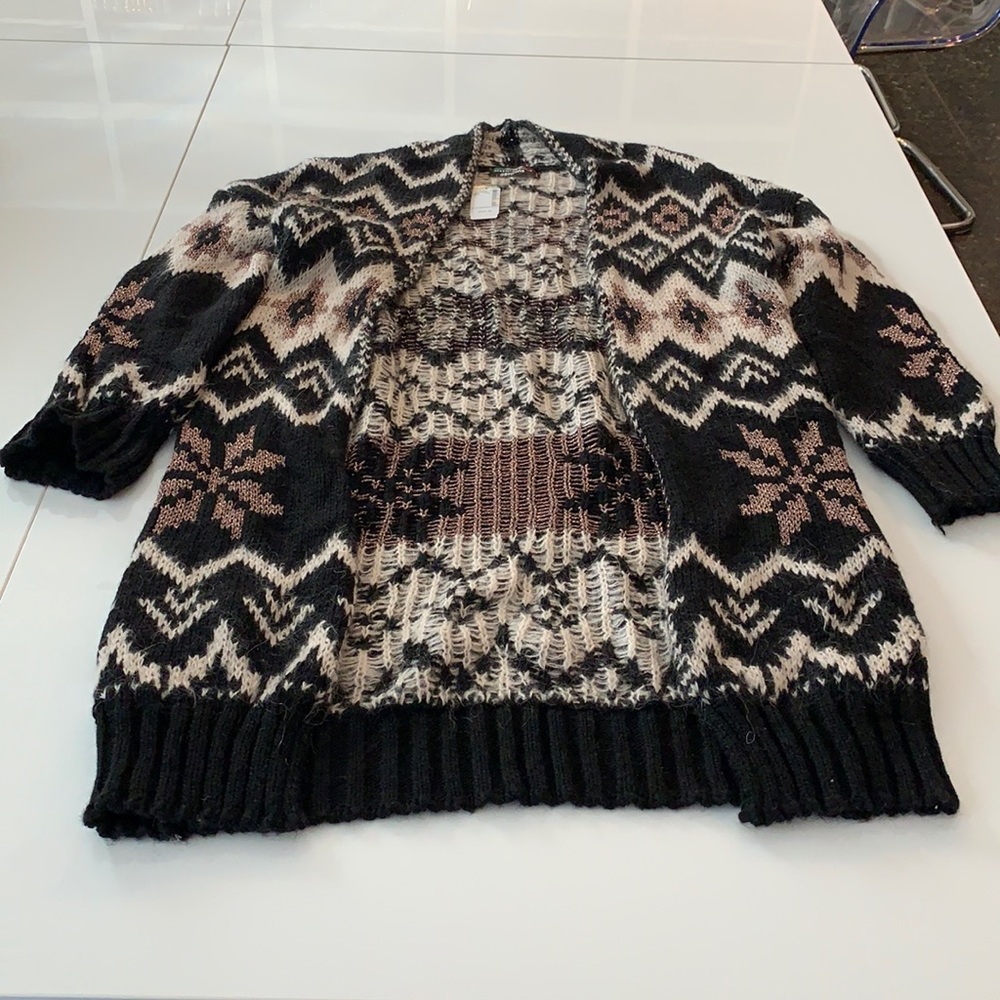 Simons open cardigan